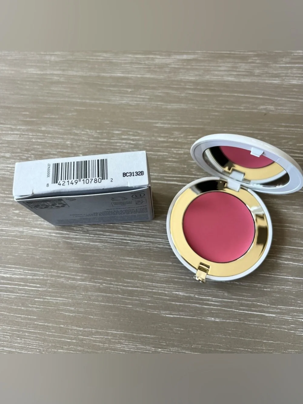 Beautycounter Cheeky Clean Cream Blush in Rosebud Full Size 0.15 oz